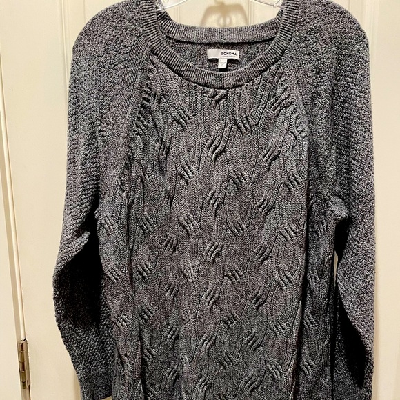 Sonoma Gray Sweater size 1X - Picture 1 of 6